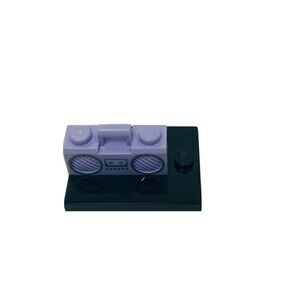 Lego Boombox Minifigure  Radio Purple Lavender Boom Box Hip